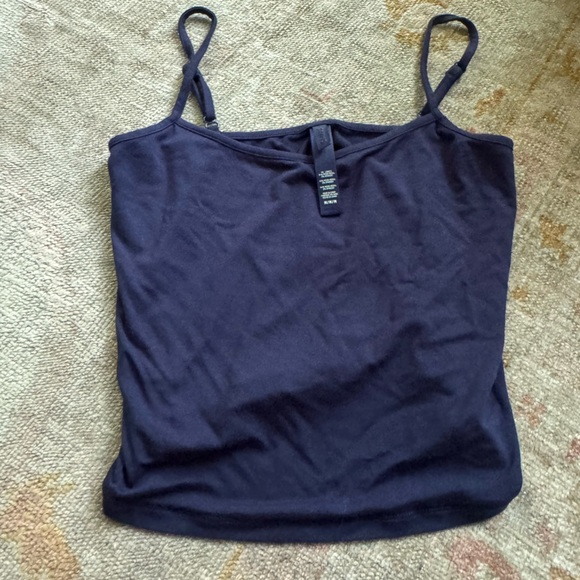 SKIMS navy sleepwear top size M NWOT - Picture 1 of 3
